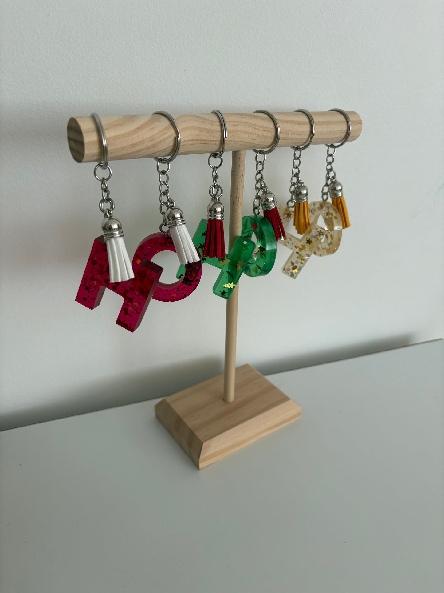 Alphabet keyring